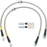 StopTech 00-06 Nissan Sentra SE-R Stainless Steel Rear Brake Lines - 950.42505