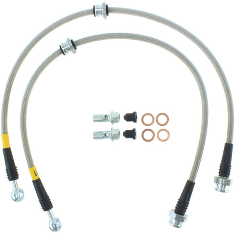 StopTech 00-06 Nissan Sentra SE-R Stainless Steel Rear Brake Lines - 950.42505