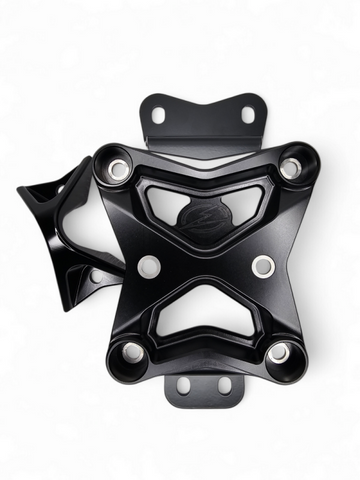 Elektric Offroad 2022+ Can Am X3 Maverick 10 Bolt Radius Rod Plate With Pull Hook (Black) - RRP210014