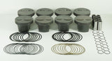 Mahle MS Piston Set SBC 362ci 4.060in Bore 3.500stk 5.700in Rod .0927in Pin -2cc 10.9 CR Set of 8 - 930206560