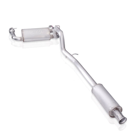 Stainless Works 2018+ Jeep Wrangler JL 304SS Factory Connect 2.5in Cat Back Exhaust System - JPJLUCB