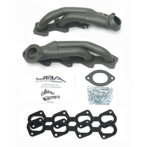 JBA 99-04 Ford Mustang 4.6L 4V 1-5/8in Primary Ti Ctd Cat4Ward Header - 1625S-7JT