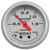 Autometer Ultra-Lite Gauge Vac/Boost 2 1/16in -1 - +2 Bar Mechanical Ultra-Lite - 4303-M2