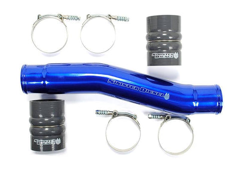 Sinister Diesel 10-12 Dodge Cummins 6.7L Hot Side Charge Pipe - SD-INTRPIPE-6.7C-10-HOT