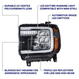 Form Lighting 2014 GMC Sierra LED Reflector Headlights (Pair) - FL0011