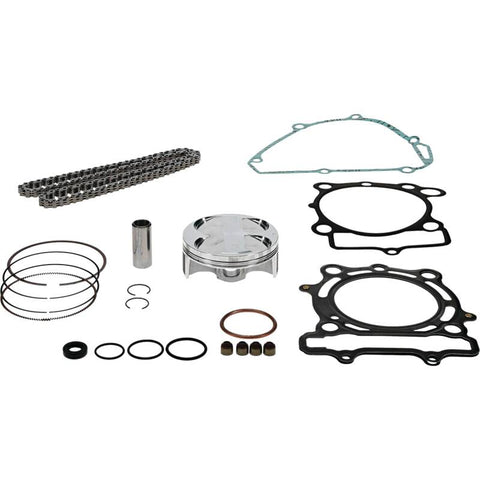 Vertex Piston 15-16 Kawasaki KX 250 F 250cc Forged Replica Top-End Piston Kit 13.8:1 Comp. - VTKTC24020A