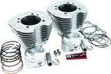S&S Cycle 1999+ BT Replacement 3-7/8in Bore Cylinder & Piston Kit For S&S 95in Big Bore Kit - Silver - 910-0200