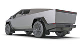 Rally Armor 24-26 Tesla Cybertruck Black UR Mud Flap White Logo - MF112-UR-BLK-WH
