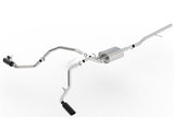 Borla 14-18 Chevrolet Silverado 1500 AT/MT 4DR SS S-Type Catback Exhaust Black Chrome Tip - 140545BC