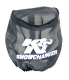K&N Snowcharger Air FIlter Wrap Round Tapered Black - 4.5in Base ID x 3in Top ID x 4in H - SN-2580PK