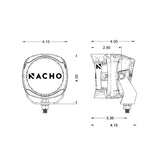 ARB Nacho 4in Offroad / SAE Combo Amber LED Light - PM471