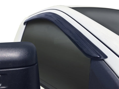 AVS 20-21 GM Silverado/Sierra 2500/3500HD Standard Cab Ventvisor Window Deflectors 2pc - Smoke - 92807