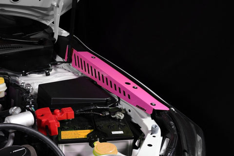 PERRIN 22-26 Subaru WRX Fender Shroud Set - Hyper Pink - PSP-ENG-551HP
