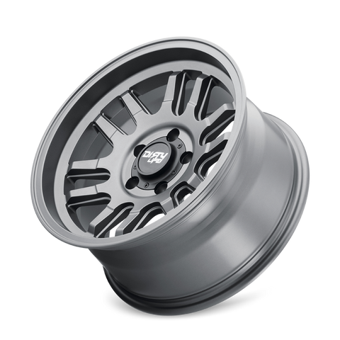 Dirty Life 9310 Canyon 17x9 / 5x139.7 BP / 0mm Offset / 108.1mm Hub Satin Graphite Wheel - 9310-7985MGT0