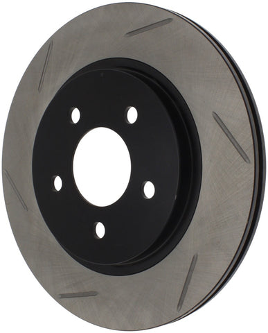 StopTech Power Slot 05-10 Mustang V6/4.0L / GT V8-4.6L Rear Right Slotted Rotor - 126.61087SR