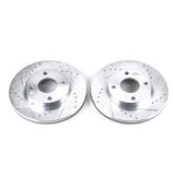 Power Stop 00-04 Ford Focus Front Evolution Drilled & Slotted Rotors - Pair - AR8161XPR