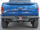 aFe MACH Force-Xp Cat-Back Exhaust w/Dual Hi-Tuck Tips Black 17-18 Ford F-150 Raptor V6-3.5L (tt) - 49-33095-B