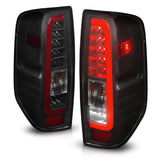 ANZO 2005-2021 Nissan Frontier LED Taillights Black Housing/Smoke Lens - 311444