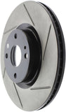 StopTech 16-17 Mazda MX-5 Front Driver Side Slotted Sport Brake Rotor - 126.45092SL