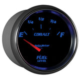 Autometer Cobalt 66.7mm 240-33 ohms Short Sweep Electronic Fuel Level Gauge - 7916