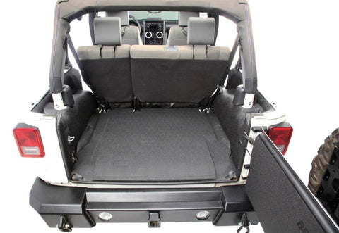 BedRug 07-10 Jeep JK 2Dr Rear 5pc BedTred Cargo Kit (Incl Tailgate & Tub Liner) - BTJK07R2