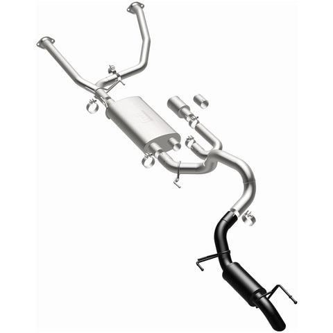 MagnaFlow 2023 Toyota Sequoia Overland Series Black Axle-Back Exhaust - 19625