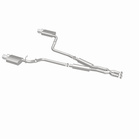 MagnaFlow 10-12 Cadillac CTS V6 3.0L (Exc AWD) Dual Split Rear Exit Stainless Cat Back Perf Exhaust - 15136