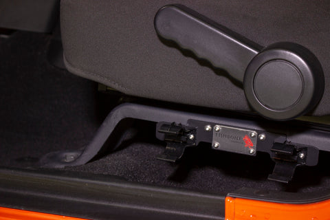 Fishbone Offroad 07-18 Jeep Wrangler JK Flashlight Mount Front Seat - FB25091