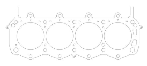 Cometic Ford Man-O-War 4.155in Bore .040 inch MLS-6 Bolt 10 Degree Head Gasket - C5134-040