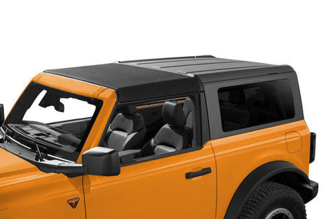 Bestop 21-26 Bronco Bronco Raptor 2-Door Sunrider For Hardtop (Premium Black Twill) - 52460-17