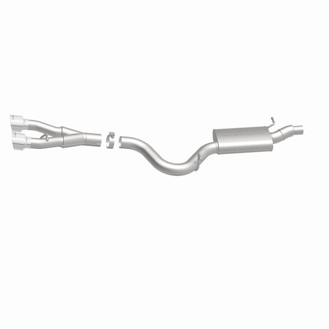 MagnaFlow 12-13 VW Golf L4 2.0L Turbocharged Dual Center Rear Exit Stainless Cat Back Perf Exhaust - 15156