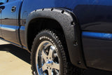 Lund 99-07 Chevy Silverado 1500 RX-Rivet Style Smooth Elite Series Fender Flares - Black (2 Pc.) - RX103SB