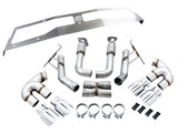 AWE Tuning 2020 Chevrolet Corvette (C8) Track Edition Exhaust - Quad Chrome Silver Tips - 3020-42080