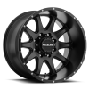 Raceline 930B Shift 18x9in / 5x114.3/5x127 BP / -12mm Offset / 78.1mm Bore - Satin Black Wheel - 930B-89096-12