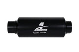 Aeromotive In-Line Marine Filter - AN-12 - 40 Micron SS Element - Black Hardcoat Finish - 12343