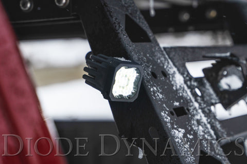 Diode Dynamics Stage Series C1 LED Pod Pro - White Flood Standard ABL (Pair) - DD6460P