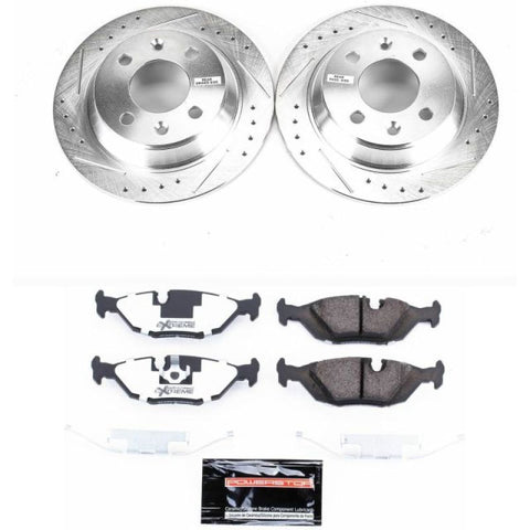 Power Stop 88-93 Saab 900 Rear Z26 Street Warrior Brake Kit - K367-26