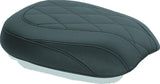 Mustang 11-13 Harley Blackline, 12-17 Slim/Slim S Wide Tripper Passenger Seat Diamond Stitch - Blac - 76763
