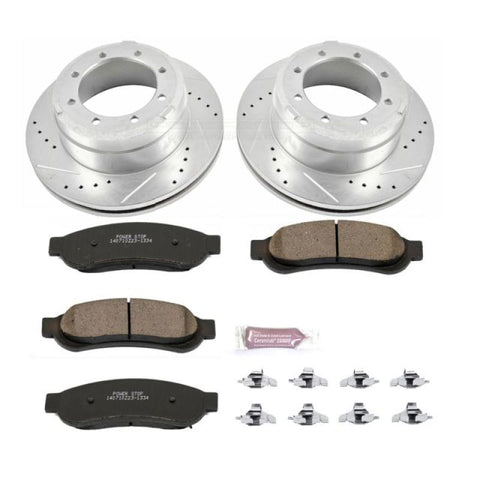 Power Stop 10-12 Ford F-350 Super Duty Rear Z23 Evolution Sport Brake Kit - K5579