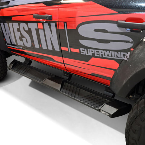 Westin 21-25 Ford Bronco 4dr (Excl. Bronco Sport) AT6 Running Boards - Black - 24-64195