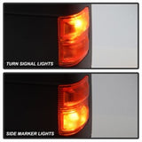 xTune Ford Superduty 08-15 L&R Extendable Power Heated Adjust Mirror Amber MIR-FDSD08S-PW-AM-SET - 9935756