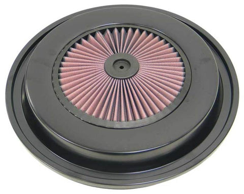 K&N X-Stream Top Filter X-Stream 15-3/8in OD - Black - 66-1202