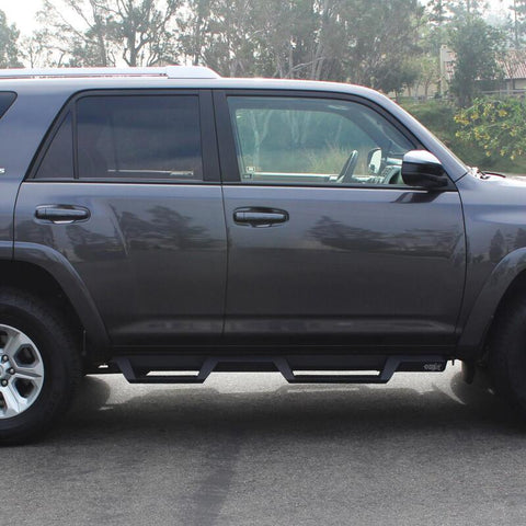 Westin/HDX 10-17 Toyota 4Runner Trail Edition Drop Nerf Step Bars - Textured Black - 56-13835