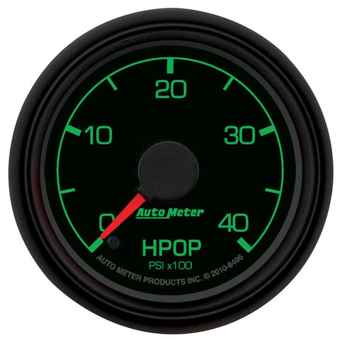 Autometer Factory Match Ford 52.4mm Full Sweep Electronic 0-4000 PSI Diesel HPOP Pressure Gauge - 8496
