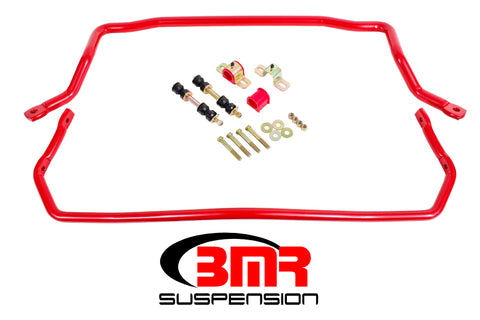 BMR 78-87 G-Body Front & Rear Sway Bar Kit w/ Bushings - Red - SB031R