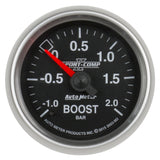 Autometer Sport-Comp II Gauge Vac/Boost 2 1/16in -1 - +2 Bar Mechanical Sport-Comp II - 3603-M2