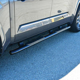 Westin 2022 Toyota Tundra CrewMax PRO TRAXX 4 Oval Nerf Step Bars - Black - 21-24235