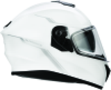 Sena Technologies Outforce Full Face Bluetooth Helmet Glossy White - Large - OUTFORCE-GW00L