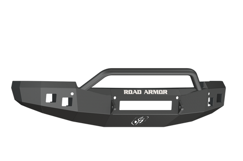 Road Armor 14-15 Chevy 1500 Stealth Front Bumper w/Pre-Runner Guard - Tex Blk - 314R4B-NW