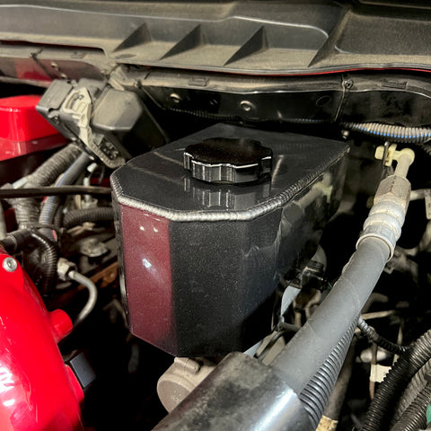 Wehrli 06-23 Cummins 5.9L/6.7L Brake Master Cylinder Cover - WCFab Grey - WCF100209-GRY